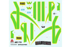 Italeri 1/24 Australian Truck Scaled Plastic Model Kit image 59100