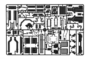 Italeri 1/24 Iveco Turbostar 190-42 Canvas With Elevator Scaled Plastic Model Kit image 59134