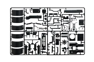 Italeri 1/24 Mercedes Benz 2238 6x4 Truck Scaled Plastic Model Kit image 59145