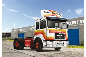 Italeri 1/24 Man F8 19.321 Truck Scaled Plastic Model Kit image 59151