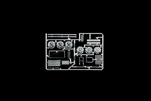 Italeri 1/24 Man F8 19.321 Truck Scaled Plastic Model Kit image 59155