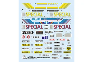 Italeri 1/24 Iveco Turbostar 190.48 Special Truck Scaled Plastic Model Kit image 59183