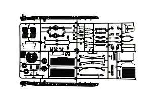 Italeri 1/24 Iveco Turbostar 190.48 Special Truck Scaled Plastic Model Kit image 59187