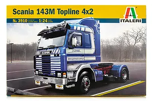 Italeri 1/24 Scania 143M Topline 4x2 Semi-Truck Scaled Plastic Model Kit image 59196