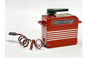 HiLantronics Red Aluminium HLT5000WP 1/5 51kg 8.4v Metal Geared Waterproof Servo w/ Aluminium Servo Horn image 59207