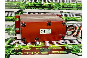 HiLantronics Red Aluminium HLT5000WP 1/5 51kg 8.4v Metal Geared Waterproof Servo w/ Aluminium Servo Horn image 59208