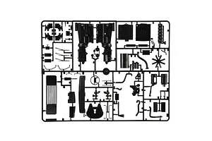 Italeri 1/24 Volvo F16 Globetrotter Canvas Truck With Elevator Scaled Plastic Model Kit image 59226