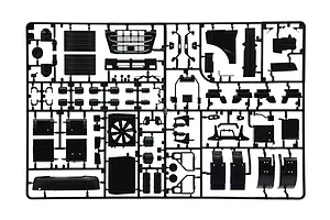 Italeri 1/24 Volvo F16 Globetrotter Medium Roof Truck Scaled Plastic Model Kit image 59236