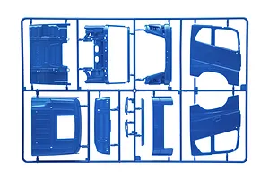 Italeri 1/24 Volvo F16 Globetrotter Medium Roof Truck Scaled Plastic Model Kit image 59239