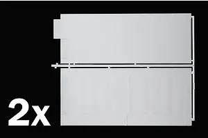 Italeri 1/24 Cargo Trailer Scaled Plastic Model Kit image 59299