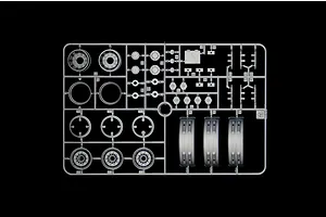 Italeri 1/24 Cargo Trailer Scaled Plastic Model Kit image 59303