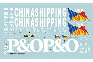 Italeri 1/24 20 Container Scaled Plastic Model Kit image 59320