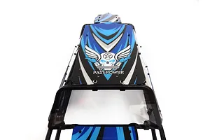 Rovan Steel Sand Rail Roll Cage w/ Painted Blue Panels image 59408
