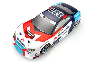 HPI RS4 Sport 3 Team Worthouse Nissan Silvia S15 RC Drift Car Electric 4WD 1/10 Scale RTR image 59574