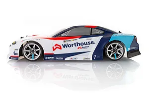 HPI RS4 Sport 3 Team Worthouse Nissan Silvia S15 RC Drift Car Electric 4WD 1/10 Scale RTR image 59579