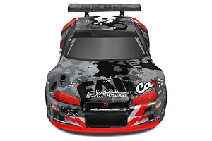 HPI E10 Fail Crew Nissan Skyline R34 GT-R RC Drift Car Electric 4WD 1/10 Scale RTR image 59664