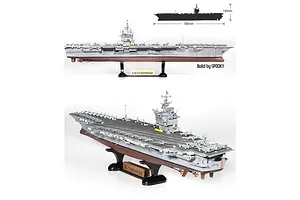 Academy 1/600 USS Enterprise CVN-65 Aircraft Carrier Scaled Plastic Model Kit image 59710