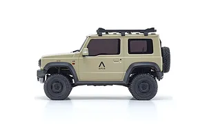 Kyosho Mini-Z Suzuki Jimny Sierra 4x4 RC Rock Crawler Electric 4WD RTR - Khaki image 59757