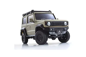 Kyosho Mini-Z Suzuki Jimny Sierra 4x4 RC Rock Crawler Electric 4WD RTR - Khaki image 59761