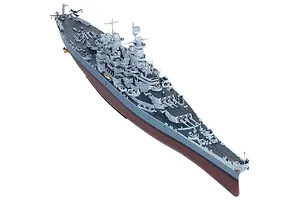 Academy 1/400 USS Missouri BB-63 Battleship Scaled Plastic Model Kit image 59789