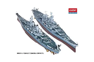Academy 1/400 USS Missouri BB-63 Battleship Scaled Plastic Model Kit image 59793