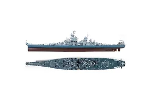 Academy 1/400 USS Missouri BB-63 Battleship Scaled Plastic Model Kit image 59794