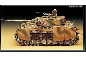 Academy 1/35 German Panzer IV H and Armour Tank Scaled Plastic Model Kit image 59796
