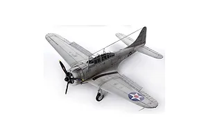 Academy 1/48 USMC SBD-1 "Pearl Harbour" Bomber Scale Plastic Model Kit image 59811
