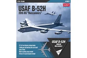Academy 1/144 USAF B-52H 20th BS Buccaneers Bomber Scaled Plastic Model Kit image 59908