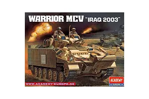 Academy 1/35 Desert Warrior MCV Iraq 2003 Armoured Tank Scaled Plastic Model Kit image 59912