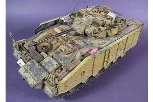 Academy 1/35 Desert Warrior MCV Iraq 2003 Armoured Tank Scaled Plastic Model Kit image 59913
