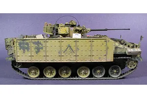 Academy 1/35 Desert Warrior MCV Iraq 2003 Armoured Tank Scaled Plastic Model Kit image 59915