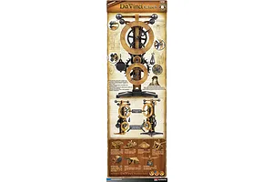 Academy Da Vinci Clock Edukit Scaled Plastic Model Kit image 59931