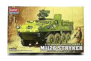 Academy 1/72 MII26 Stryker Armoured Personnel Carrier Scaled Plastic Model Kit image 60001