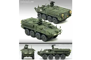 Academy 1/72 MII26 Stryker Armoured Personnel Carrier Scaled Plastic Model Kit image 60004