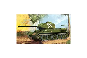 Academy 1/35 T-34/85 No.112 Factory Production Tank Scaled Plastic Model Kit