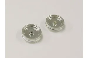 Kyosho 2.0" Shiny Chrome Front Rims 2Pcs image 60043