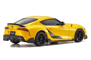 Kyosho Mini-Z Toyota GR Supra TRD Aero Version RC Drift Car Electric AWD RTR - Lightning Yellow image 60051