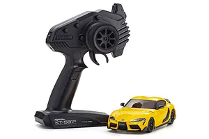 Kyosho Mini-Z Toyota GR Supra TRD Aero Version RC Drift Car Electric AWD RTR - Lightning Yellow image 60052