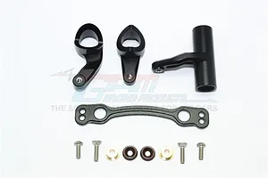 GPM Black Aluminium Steering Assembly Set image 60072