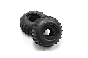 Kyosho 3.2" Medium Compound Rear Tyres w/ Foam Inserts 2Pcs image 60110