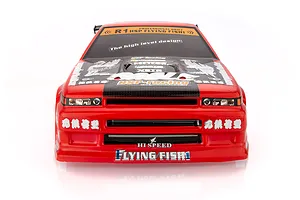 HSP 1/10 On Road Red Painted Body Shell image 60222