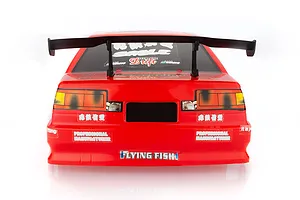 HSP 1/10 On Road Red Painted Body Shell image 60223