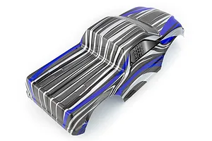 HSP 1/10 Lion Truck Painted Blue Body Shell image 60232