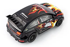 UDI Rally RC Drift Car Electric Brushless 4WD 1/16 Scale RTR - Black image 60303