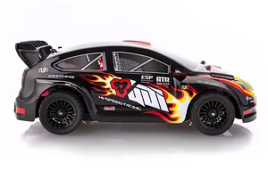 UDI Rally RC Drift Car Electric Brushless 4WD 1/16 Scale RTR - Black image 60305