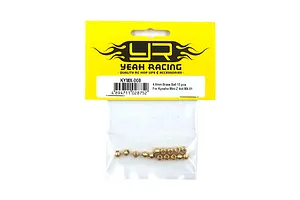 Yeah Racing Brass Suspension Pivot Balls for Kyosho Mini-Z 4x4 MX-01 (W=4.8mm) 15Pcs image 60336