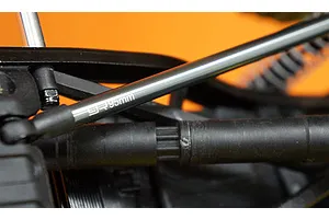 Yeah Racing Gunmetal Aluminium 6x70mm Linkages w/ 3mm Thread 2Pcs image 5