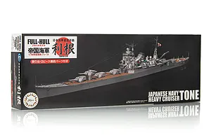 Fujimi 1/700 IJN Tone Heavy Cruiser Full Hull (KG-10) Scaled Plastic Model Kit image 60497