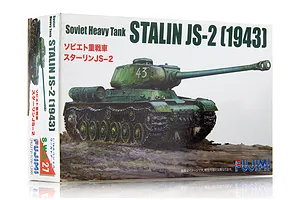 Fujimi 1/76 Soviet JS-2 Stalin Heavy Tank Scaled Plastic Model Kit